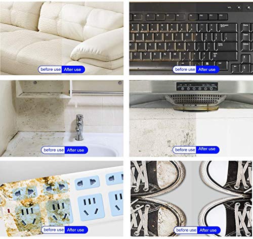 Melamine Sponge Foam, YeahWhee 100 Pack Magic Cleaning Sponges Eraser Sheet, Kitchen Dish Sponges Scrubber, Household Supplies Sponge for Bathroom, Furniture, Sink, Floor Wall Cleaner