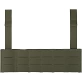 KRYDEX Full MOLLE Panel for Tactical Chest Rig Front Molle Webbing for End User Devices
