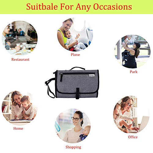 2 Portable+Changing+Foldable+Waterproof+Cushioned