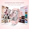 Smart-Watch-169-Touch-Screen-Smartwatch-Fitness-Tracker-Watch-with-Heart-Rate-and-Sleep-Monitor-Step-Counter-Activity-Tracker-IP67-Waterproof-Pedometer-Watch-for-Women-Men-for-Android-iOS-Pink Smart Watch 1.69 Touch Screen Smartwatch Fitness Tracker Watch with Heart Rate and Sleep Monitor Step Counter Activity…