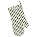 DII CAMZ35849 Cotton Gourmet Stripe Oven Mitt 7 x 13 and Pot Holder 8 x 9 Kitchen Gift Set, Machine Washable and Heat Resistant for Cooking and Baking-Parsley Green