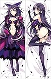 Date a Live Tohka Yatogami Body Pillowcase Deto a Raibu Kurumi Tokisaki Dakimakura Yoshino (50x150cm 2WT, 02)