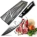 Zelite Infinity 6 Inch Japanese Boning Knife for Meat Cutting - Razor Sharp Fillet Knife with Japanese AUS-10 Super Steel 67-Layer Damascus Blade; Deboning & Trimming Knife - Luxurious Gift Box