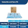 PetSafe Scoopfree Premium Blue Non Clumping Crystal Cat Litter, Reusable Tray Litter, Odour Control, Low-Tracking, 99…