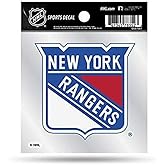 Rico Industries NHL New York Rangers 4"x4" Small Style Decal