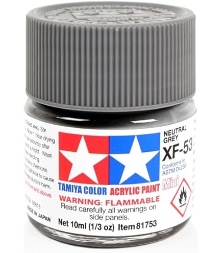 Amazon.com: Tamiya Mini Acrylic Paint XF-75 IJN Grey (Kure Arsenal