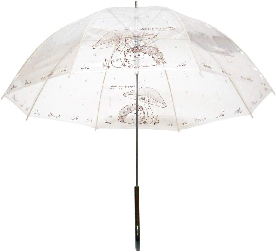 Amazon Co Jp コウモ Koumo 長傘 ハリネズミ 58cm 深張り 耐風 ビニール傘 ジャンプ Tanpopo ホーム キッチン