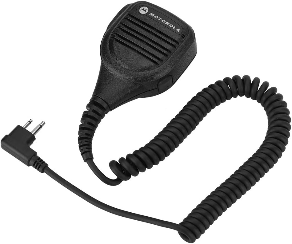 Tonysa Portable Handheld Speaker Mic for Walkie Talkie 3.5mm Headphone Jack Speaker Mic Walkie-talkie Radio Hand Microphone with Steel Belt Clip for GP88S - Image 3