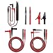 Meterk 5 in 1 Electronic Test Leads Kit, Digital Multimeter Leads with Alligator Clips, Test Extension, Test Probe, Plunger Mini-hooks Replaceable Test Meter