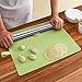 Gikpal Cheese Slicer & Knife Set, Stainless Steel Cheese Cutter Slicer with Multi-Use Cheese Fruit Veggie Knife, Sliver (Silver)