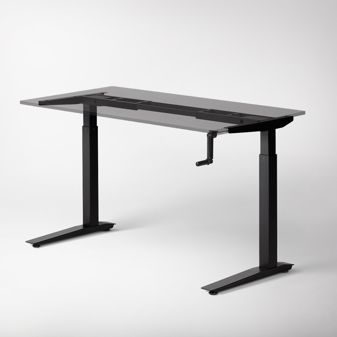 Jarvis CrankPowered Standing Desk Frame Only Adjustable Height Sit