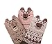ProEtrade Women Soft Cute Leopard Pattern Casual Cartoon Socks - 3 Pairs