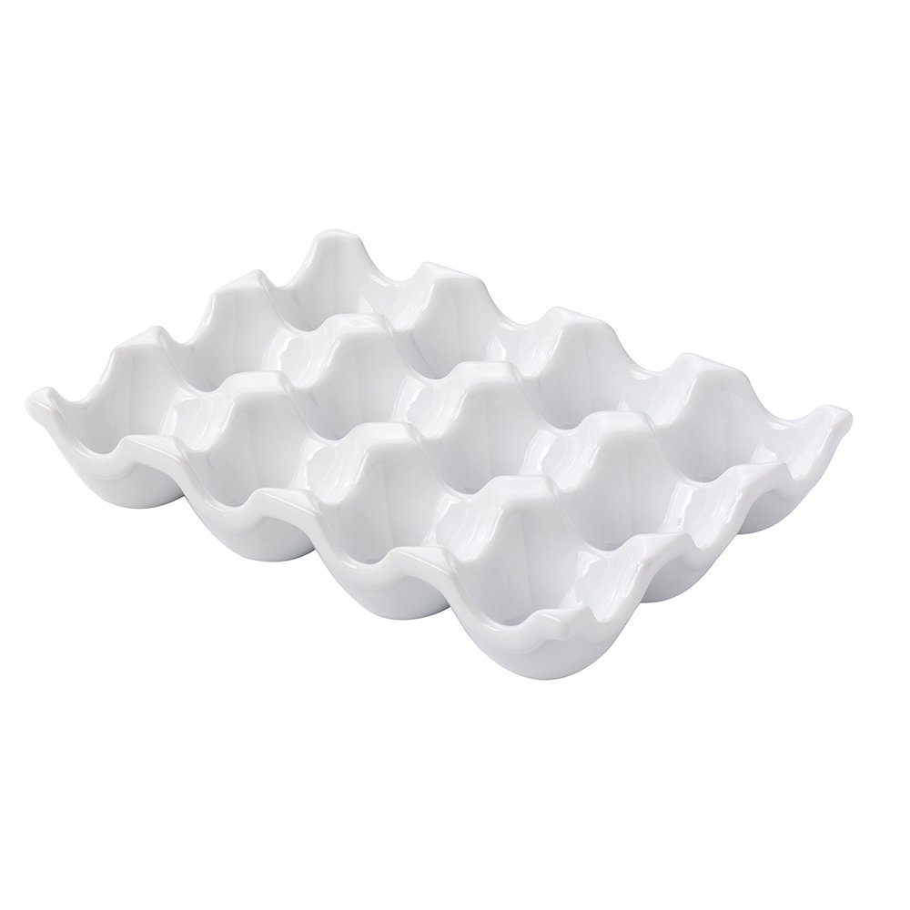 Porcelain Egg Holder White Amazon.co.uk Kitchen & Home