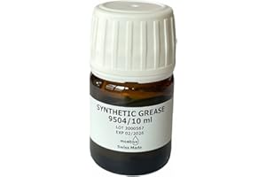 Moebius Grease for Friction Hand-Setting, 10ml, Brown, Metal-on-Metal Contact Points, 0.05kg