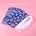 NICEXMAS 30Pcs Snowflake Cellophane Goody Bags with Ribbon Ties Christmas Party Favor Holiday Gift Treat Bags