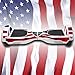 GameXcel Sticker for Hover Board - Skin for Self-Balancing Electric Scooter - Decal for Self Balance Mobility Longboard - Smart Protective Cover Vinyl Case for 2 Wheel Scooter Board