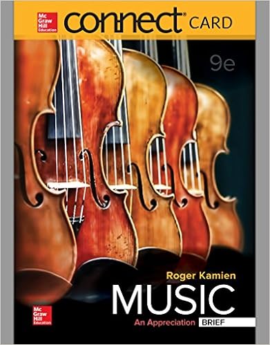 Connect Access Card For Music An Appreciation Brief Kamien Roger 9781259966194 Amazon Com Books