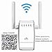 WiFi Router,Ameky Wireless Long Range Extender Repeater Amplifier Wireless-N Mini AP Access Point Dual Antenna 2.4GHz Network Dongle Signal WiFi Booster Complies IEEE802.11n/g/b with WPS