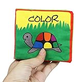 DATEWORK Soft New Cloth Baby Intelligence Development Learn Picture Cognize Book