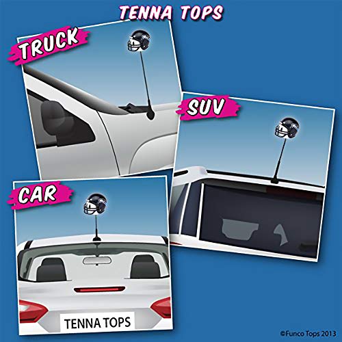 Pro Football Team Antenna Topper (Happy Face Antenna Ball) Mirror Dangler/Desktop Spring Stand Buddy/Auto Accessory (Seahawks)