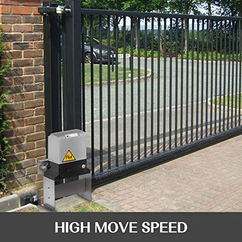OrangeA Automatic Gate Opener 3300lb with Infrared Security Photocell Sensor with 2 Remote Controls Sliding Gate Opener Move Speed 43ft Per Min - Thumbnail 6