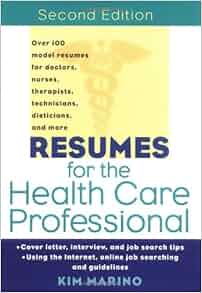 Resumes For The Health Care Professional 9780471380733