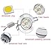 Pocketman Pack of 10, 110V 3W LED Ceiling Light Downlight,Cool White Spotlight Lamp Recessed Lighting Fixture,with LED Driver