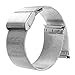 22mm Stainless Steel Milanese Loop Watch Band For ASUS Zenwatch 2 W1501Q 2015, 46mm moto 360 2nd 2015, Pebble time, TIME STEEL, Samsung Gear 2, Neo, Live, LG G Watch, Urbane R (Silver)