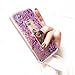 J4 2018 Case Creative Flowing Liquid Glitter Quicksand Scalable Ring Buckle Shock Absorbing with Kickstand Feature Soft Bumper Protective Cover for Samsung Galaxy J4 (2018) J400. Y Liquid Purple