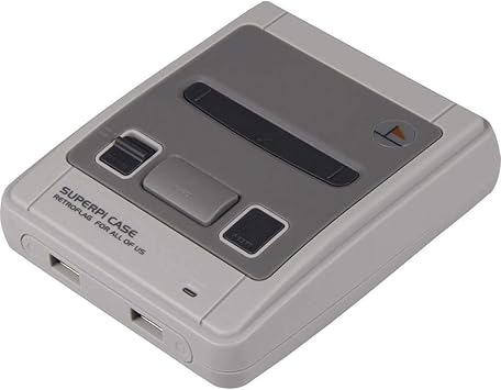 Joy-it RB-Case+18SNES SBC-Caja apropiado para: Raspberry Pi Gris: Amazon.es: Electrónica