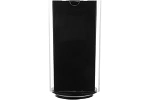 Ciieeo Rotating Tabletop Sign Holder Stand 10×18.5cm Organic Tri-fold Menu Display for Restaurant Hotel