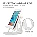 iPad Stand Adjustable Aluminum Tablet Stand, Desktop Stand Holder Dock for iPad Pro 9.7, 10.5, 12.9, Air 2 3 4 mini, Kindle, Nexus, Accessories, Tab, E-reader Other Android Tablets (4-13 inch) Silver
