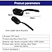 Cheng-store Tire Dressing Applicator, 1 Pcs Tire Shine Applicator Dressing Sponge Brush - Anti Slip Handle Design Makes Detailing Your Tires Easier, Durable, Washable, Reusable, Easy Use