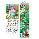 eeBoo Mushroom Height Growth Chart for kids