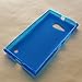 Nokia Lumia 730/735 Case, J&D [Drop Protection] Lumia 730 735 Case [Slim Cushion] Protective Shock Absorption Jelly Slim Case for Nokia Lumia 730 735 (Blue)