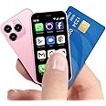 SmlPrz Unlocked Mini Smartphone XS15 has 3.0 inch Screen, 2000mAh Battery, 2GB RAM and 16GB ROM Android 10.0 Dual Card Dual Standby (Pink)