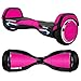 Mightyskins Skin Compatible With Razor Hovertrax 2.0 Hover Board - Solid Hot Pink | Protective, Durable, And Unique Vinyl Decal Wrap Cover | Easy To Apply, Remove, And Change Styles | Made In The Usa
