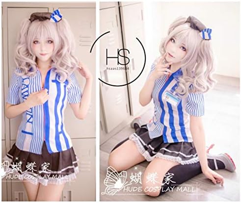Amazon コスプレ衣装 艦隊これくしょん 艦これ 艦娘 鹿島 Lawson アルバイト服風 コスプレ 仮装 通販 Amazon コスプレ衣装 艦隊これくしょん 艦これ 艦娘 鹿島 Lawson アルバイト服風 コスプレ 仮装 通販