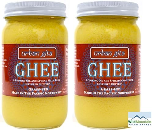 Urban Gita Ghee Made From Grass-fed Cultured Butter, 32 Oz