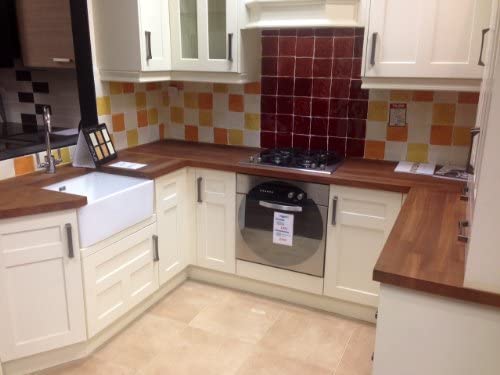 Ex Display Royal Sage Oak Fitted Kitchen Units Amazon Co Uk