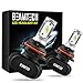 BEAMTECH 9007 LED Headlight Bulb, 50W 6500K 8000Lumens Extremely Brigh CSP Chips Conversion Kit
