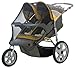 Instep Bug Screen Double for Swivel Wheel Black Jogger