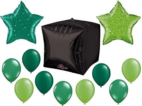 Mining Black Pixel Balloon Decoration Kit