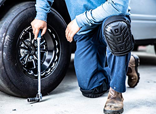 4 Professional+Knee+Pads+Work+Construction