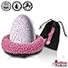 Black & White Label Company - Nest for Hatchimals Magical Mixes - Egghead Bed Nesting 6.5” Fleece Egg Accessory Holder - for Use with LOL FurReal Interactive Toys - Pink