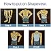 GKVK Mens Compression Shirt to Hide Gynecomastia Moobs Chest Slimming Tank Top Body Shaper Undershirt, white, Large