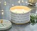 LA JOLIE MUSE Scented Candles 14.25Oz Aromatherapy Natural Soy Wax Large Tin Candle 2 Wicks, White Tea, Gift Candlethumb 2