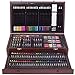 ZagGit 143 Piece Deluxe Art Supplies Set in Portable Wooden Case | Crayons, Oil Pastels, Colored Pencils, Watercolor Cakes, Sharpener, Sandpaper & Much More!