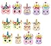 24Pk Make A Unicorn Stickers - Unicorn Party Favors - Fun Craft Project Unicorn Party Supplies - Let Your Kids Get Creative & Design Their Favorite Unicorn Stickers