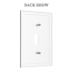 Tewujay Decorative Light Switch Covers 1 Toggle